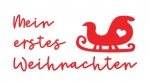 Mein 1. Weihnachten Bügelbild